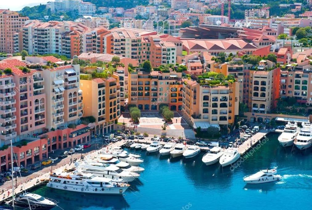 Studio NEUF -AUX PORTES DE MONACO -CONFORT -Wifi -Clim Exterior foto